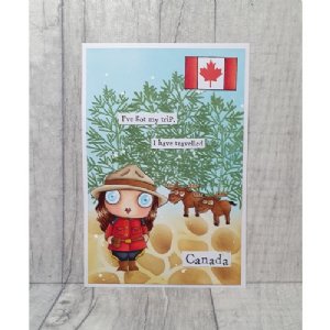 AALL & Create - Clear Stamp, #871 - Canada