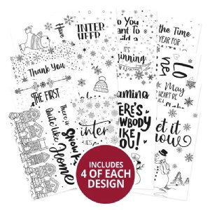 Hunkydory Crafts -Say It With Style Pocket Pads - In The Snow