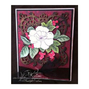 Heartfelt Creations Custom Dies - Decorative Window
