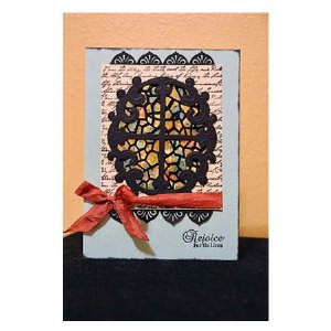 Heartfelt Creations Custom Dies - Decorative Oval Window