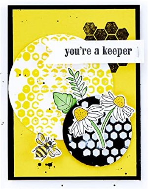 Spellbinders - Clear Stamp - Sweet as Honey