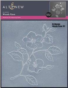 Altenew - Embossing Folder - Woods Rose