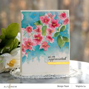 Altenew - Embossing Folders - Cherry Plum Blossom