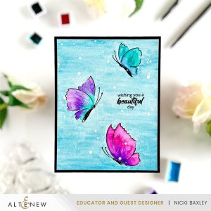 Altenew - Stamp & Die - Butterflies 