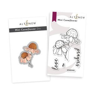 Altenew - Stamp 'n Die - Mini Coneflower