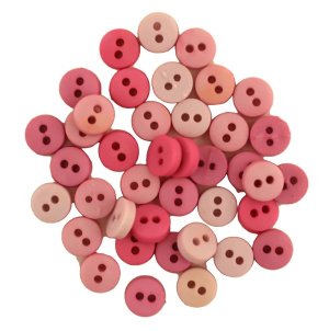 Buttons Galore - Buttons - Tiny Pink