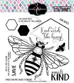 Colorado Craft Company - Clear Stamp - Big & Bold - Honey Bee