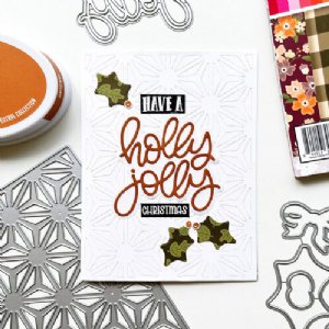 Catherine Pooler - Clear Stamps - Jolly Holly
