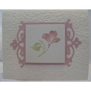 Cuttlebug A2 Embossing Folder - Textile Texture