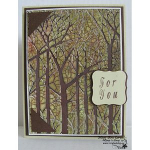 Dreamweaver Stencil - Bare Trees
