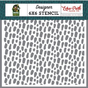 Echo Park - Stencil - Cheetah Spots