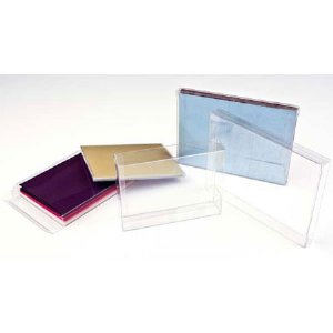 Studio K Clear Mailer & Presentation Box for A2 Cards & Envelopes - Package of 5 -1/2" Deep
