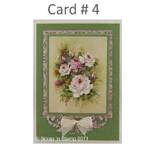 Scrap 'n Stamp Exclusive Card Kit - Flower Garden #2