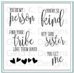 Gina K Designs - Clear Stamp - You Get Me