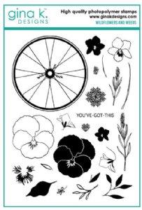Gina K - Clear Stamps - Wildflowers and Weeds