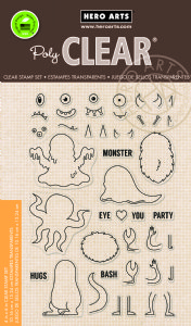 Hero Arts - Clear Stamp - Mix And Match Monsters