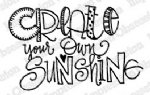 Impression Obsession - Cling Stamp - Create Your Own Sunshine