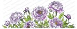 Impression Obsession - Cling Stamp - Peonies
