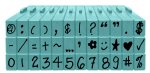 Ken Oliver - Stamp Set - Handwriting Numbers & Symbols