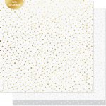 Lawn Fawn - 12X12 Patterned Paper - Twinkling White