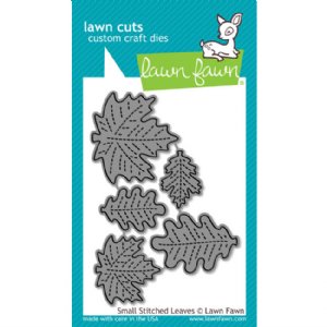 Lawn Fawn - Dies - Small Stitched Leaves