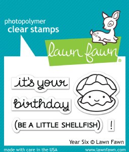 Lawn Fawn - Clear Stamps - Year Six