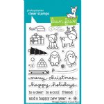Lawn Fawn - Clear Stamps - Toboggan Together