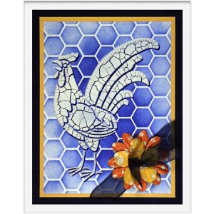 Dreamweaver Stencil - Rooster