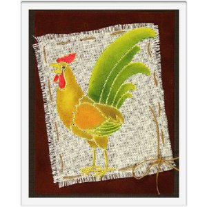 Dreamweaver Stencil - Rooster