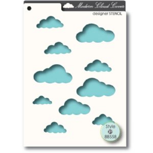 Memory Box - Stencil - Cloud Cover