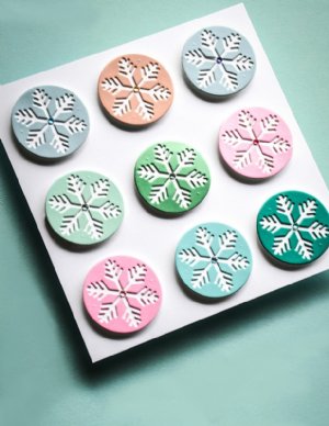 Memory Box - Die - Feathery Snowflake Discs