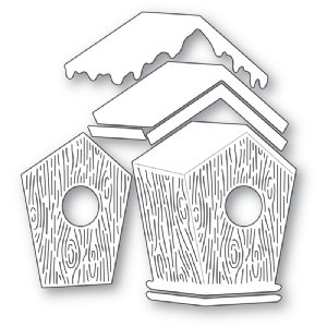 Memory Box - Die - Woodgrain Bird House