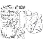 Memory Box - Stamp & Die Combo - Halloween Pumpkin