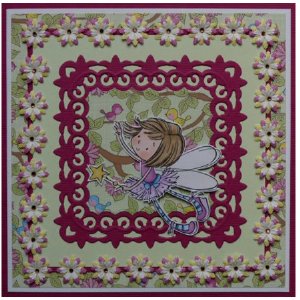 Nellie Snellen Multi Frame Dies - Square Lilly