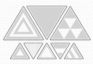My Favorite Things - Dies - Trendy Triangles