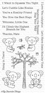 MFT - Clear Stamp - Cuddly Koalas