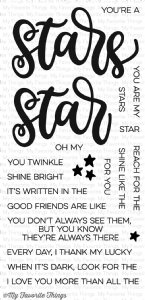 MFT - Clear Stamps - Written In The Stars
