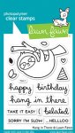 Lawn Fawn - Clear Stamps - Hang In There