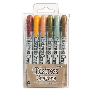 Tim Holtz - Distress Crayons -  Set 10