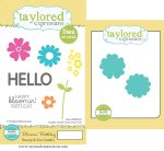 Taylored Expressions - Stamp & Die Combo -  Bloomin' Birthday