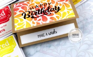 Taylored Expressions - Cling Stamp - Oh My Word - Happy Birthday