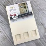 The Paper Cut - Triple Square Mini Window Cards - Cream