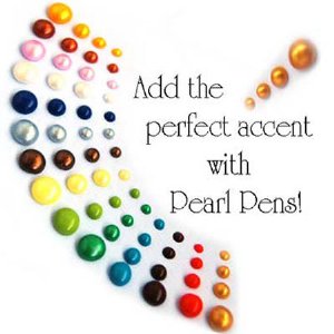 Viva Decor Pearl Pen - Ice White
