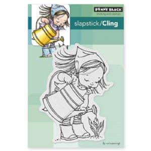 Penny Black - Cling Stamp - April