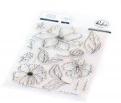 Pinkfresh Studios  - Clear Stamp - It's a New Day Floral