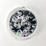 Picket Fence - Sequins - Black Russian