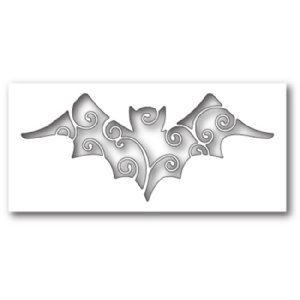 Poppystamps - Die - Swirly Bat Cutout