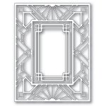 Poppy Stamps - Dies - Geometric Deco Plate