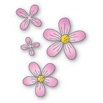 Poppystamps - Die - Petite Blooms Flower Set