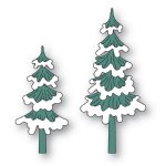 Poppystamps - Die - Iced Pine Trees